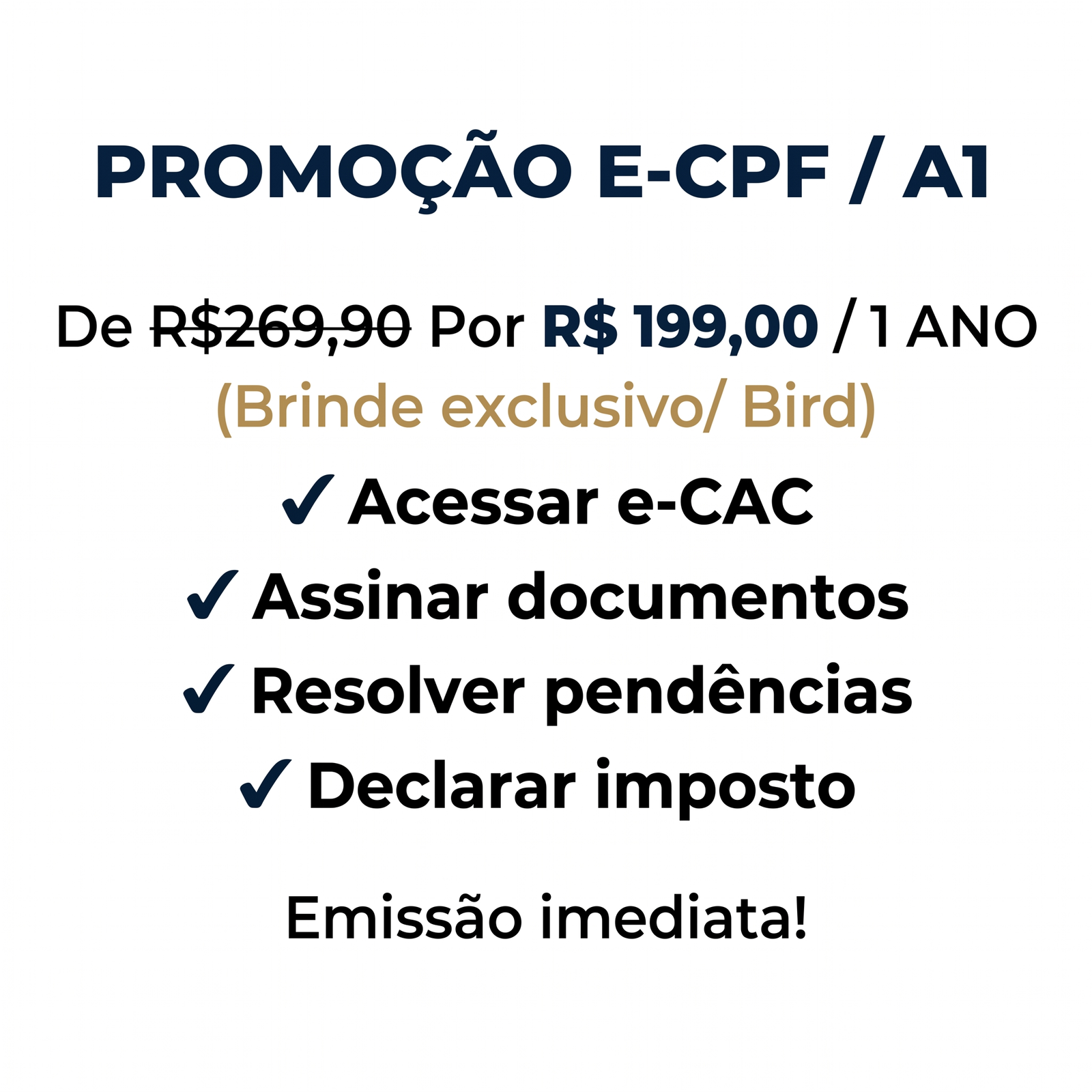 E-CPF (2 EM 1 — A1 + A3)